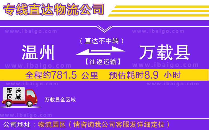 溫州到萬載縣貨運(yùn) 溫州到萬載縣貨運(yùn)